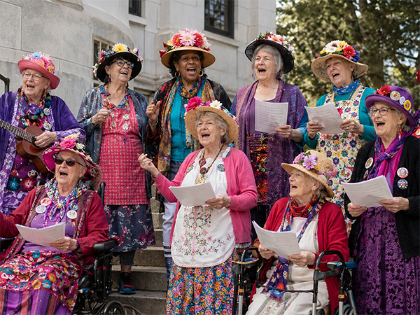 Southern Indiana and Louisville Raging Grannies